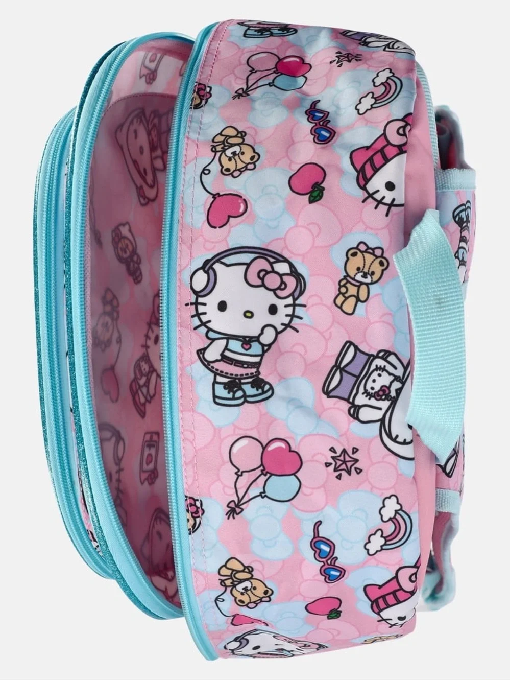 Hello Kitty Pink and Baby Blue 'You Glow Girl' Backpack W1